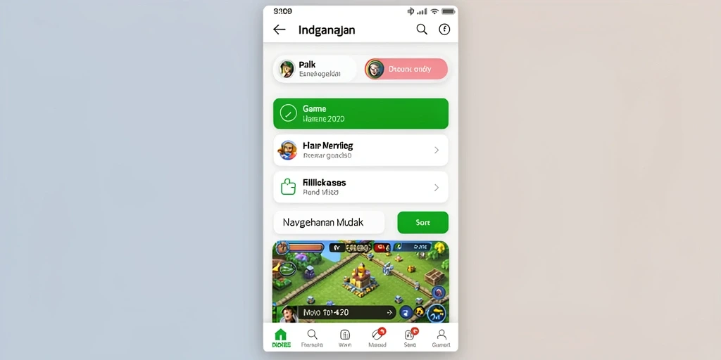 Karakter unik yang menambah keseruan bermain.