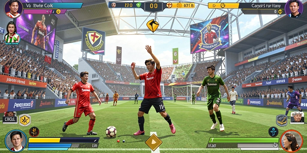 Fitur komunitas yang memungkinkan interaksi antar pemain.