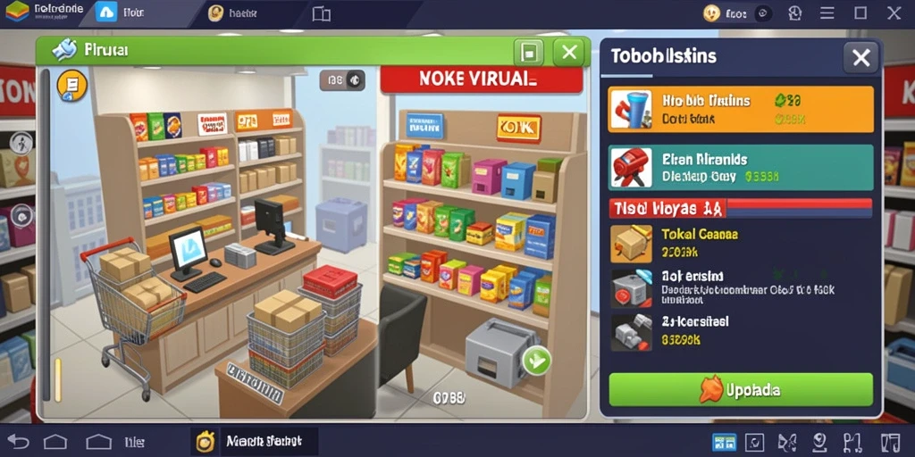 Screenshot gameplay dengan aksi seru yang menantang.