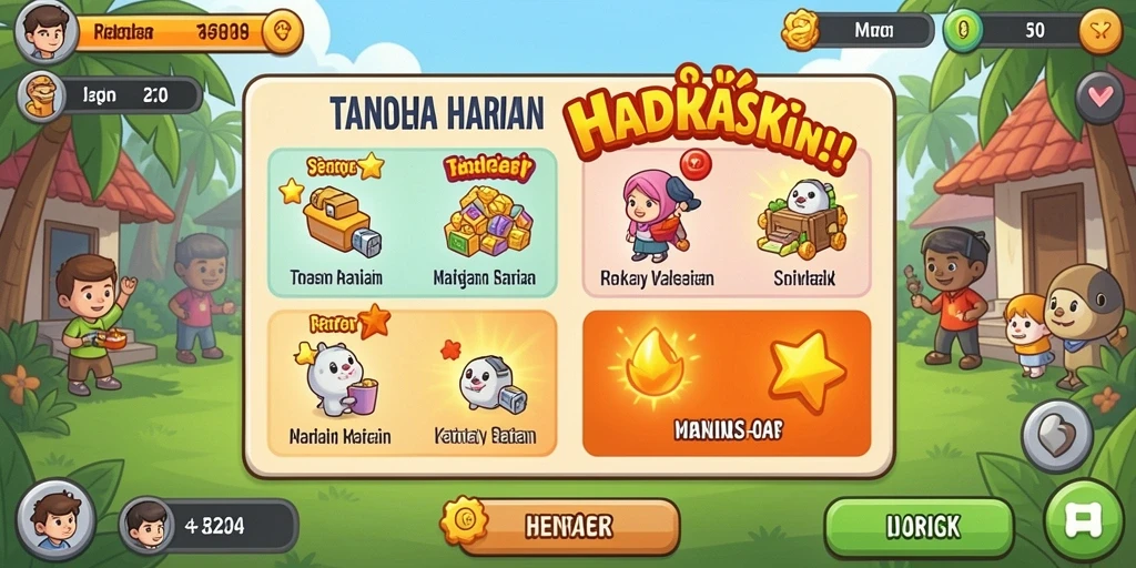 Screenshot aktivitas pertarungan antara pemain dalam VANTAIDN.