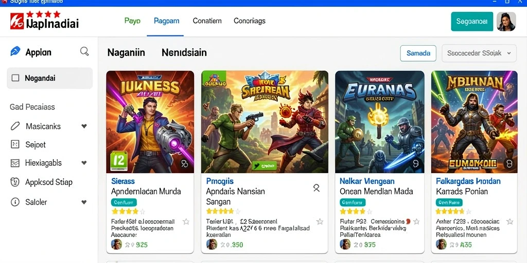Screenshot memperlihatkan arena pertarungan multiplayer yang intens.