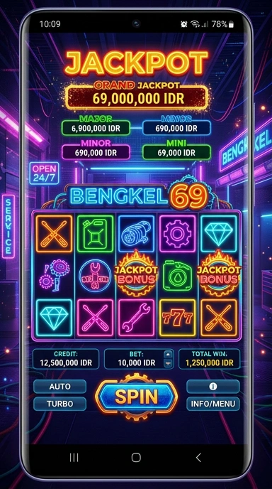 bengkel69 — layar beranda