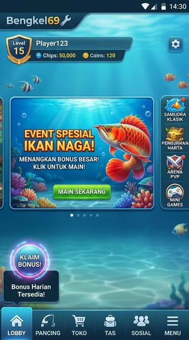 bengkel69 — menu pengaturan